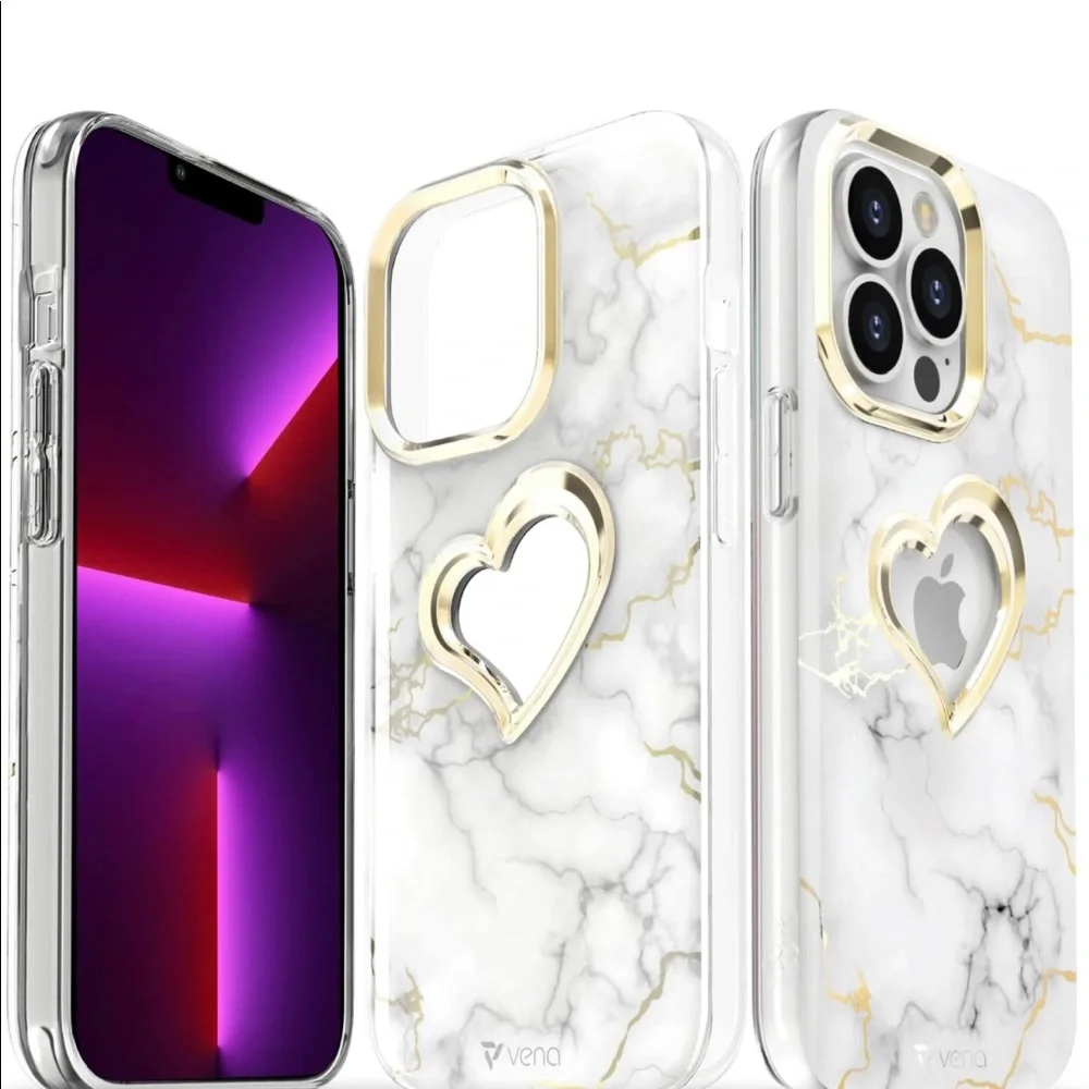 Iphone love Marble Case Compatible with Apple iPhone 13 Pro (6.1